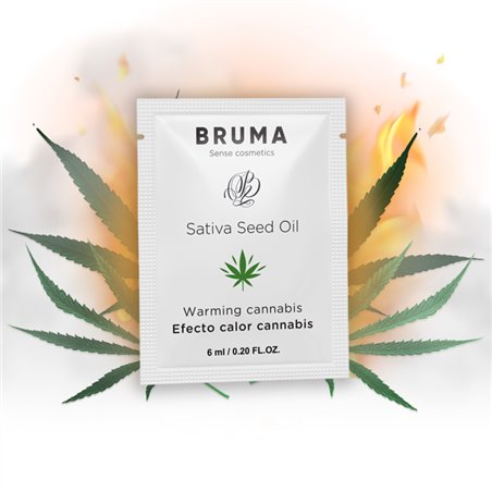 Bruma - Lubrificante Intimo Effetto Calore Aroma Cannabis 6 ML