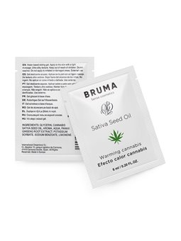 Bruma - Lubrificante Intimo Effetto Calore Aroma Cannabis 6 ML