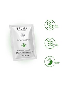 Bruma - Lubrificante Intimo Effetto Calore Aroma Cannabis 6 ML