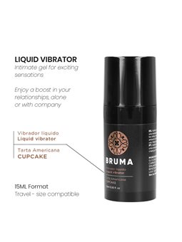 Bruma - Cupcake Aroma Ultra Liquid Vibrator 15 ML
