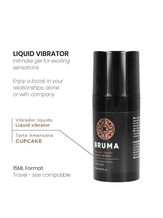 Bruma - Cupcake Aroma Ultra Liquid Vibrator 15 ML