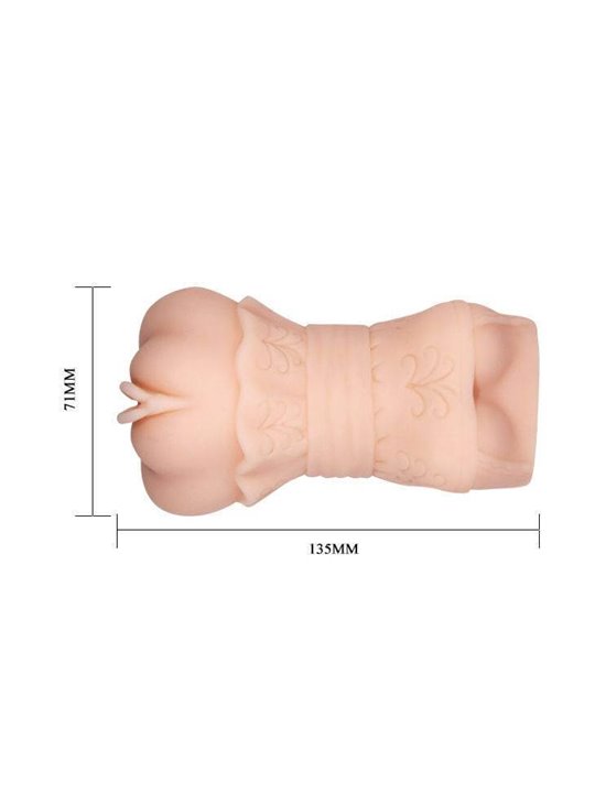 Crazy Bull Water Skin 2 - Masturbatore Maschile Vagina Realistica 13,5 CM