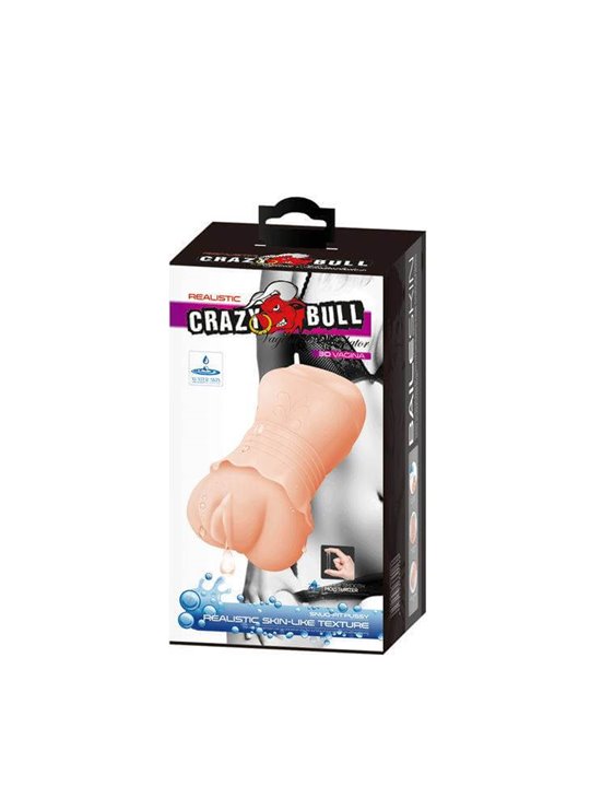 Crazy Bull Water Skin 2 - Masturbatore Maschile Vagina Realistica 13,5 CM
