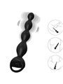 Armony Finger - Vibratore e Plug Anale in Silicone Nero