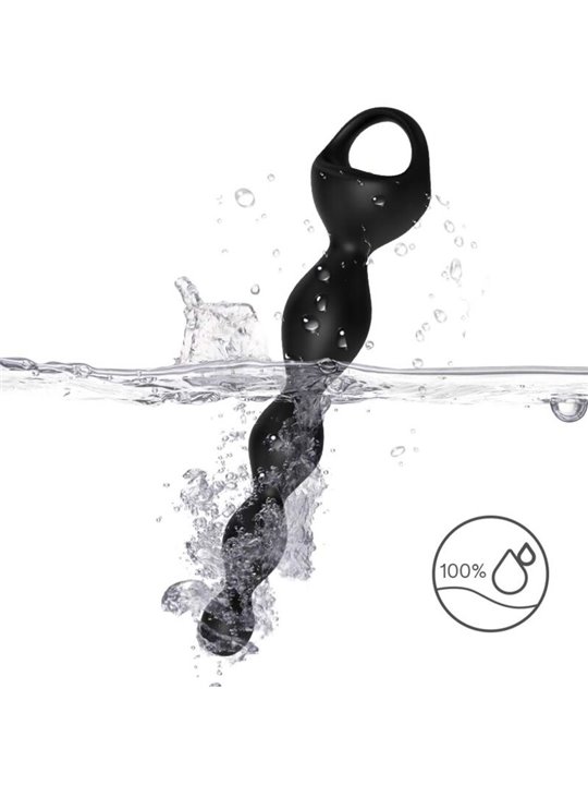Armony Finger - Vibratore e Plug Anale in Silicone Nero