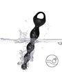 Armony Finger - Vibratore e Plug Anale in Silicone Nero