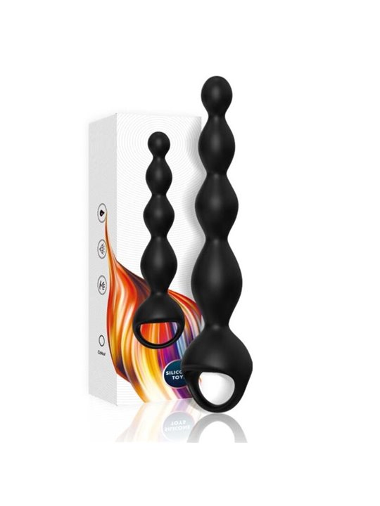 Armony Finger - Silicone Vibrator and Anal Plug Black