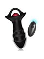 Armony Kylin - Black Silicone Finger Anal Vibrator with Remote Control