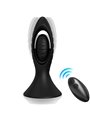 Armony - Vibratore Plug Anale in Silicone Nero con Telecomando Mod 1