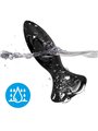 Armony - Black Silicone Anal Plug Vibrator with Remote Control Mod 1