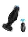 Armony - Vibratore Plug Anale in Silicone Nero con Telecomando Mod 3