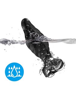Armony - Black Silicone Anal Plug Vibrator with Remote Control Mod 3