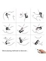 Armony Manfun - Vibratore e Stimolatore Anale Nero con Telecomando
