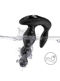 Armony Manfun - Vibratore e Stimolatore Anale Nero con Telecomando