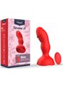 Armony Bloom - Vibratore Anale in Silicone Rosso con Telecomando