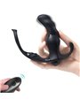 Armony Knight - Vibratore Anale con Anello Fallico e Telecomando Nero