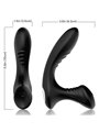 Armony Storm - Black Vibrator Prostatic Anal Plug with Remote Control