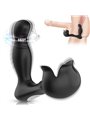Armony Surround - Vibratore Prostatico Plug Anale Nero con Telecomando