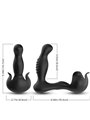 Armony Surround - Prostatic Vibrator Anal Plug Black with Remote Control
