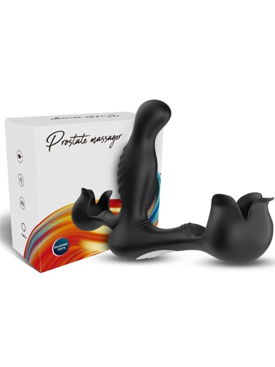Armony Surround - Vibratore Prostatico Plug Anale Nero con Telecomando