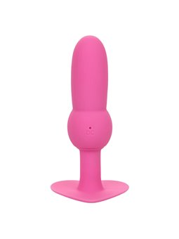 Calexotics First Time - Pink Silicone Anal Plug 10 Vibrations