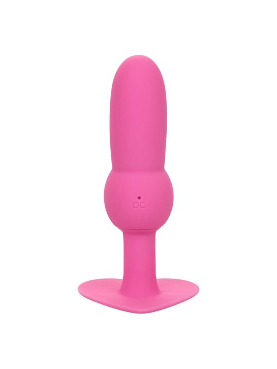 Calexotics First Time - Plug Anale in Silicone Rosa 10 Vibrazioni