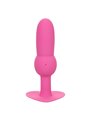 Calexotics First Time - Plug Anale in Silicone Rosa 10 Vibrazioni