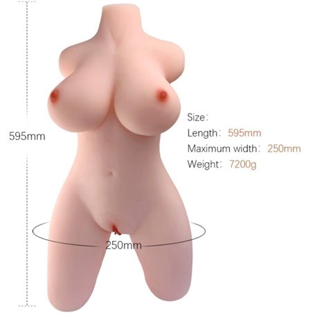 Armony Masturbatore Maschile Realistico Torso Femminile Modello 2