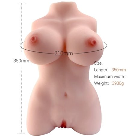 Armony Masturbatore Maschile Realistico Torso Femminile Modello 3