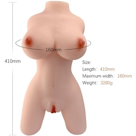 Armony Masturbatore Maschile Realistico Torso Femminile Modello 4