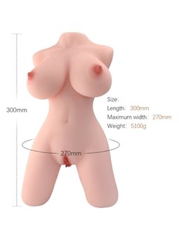Armony Masturbatore Maschile Realistico Torso Femminile Modello 5