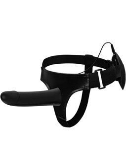 Pretty Love - Vito Strap On with Hollow Dildo and Vibration 17.3 CM