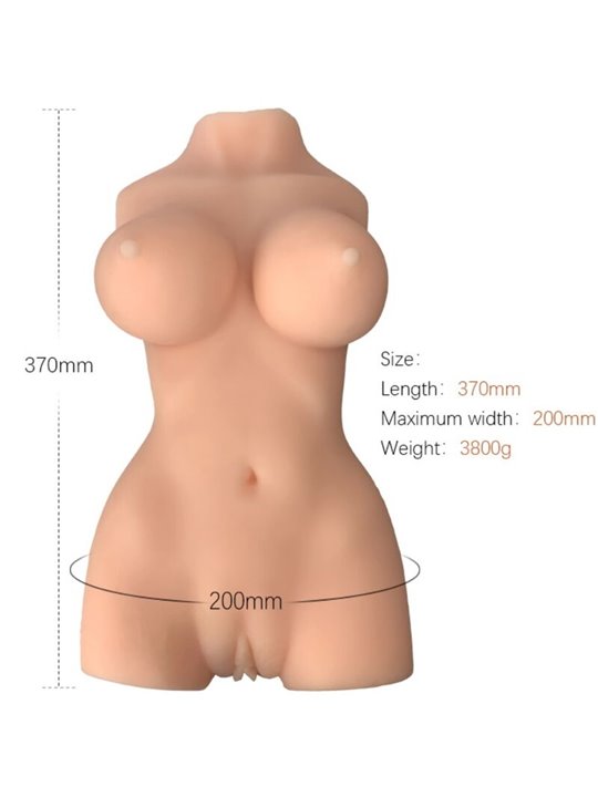 Armony Masturbatore Maschile Realistico Torso Femminile Modello 7