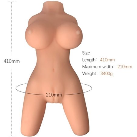 Armony Realistic Male Masturbator Female Torso Model 8