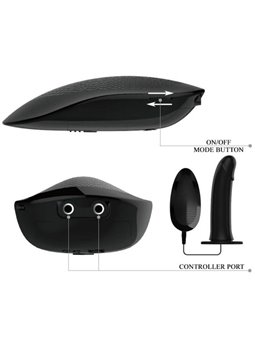 Pretty Love Male - Vito Strap On Hollow Dildo And Vibration 17.3 CM