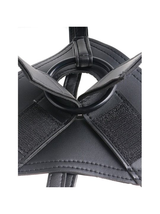 King Cock - Imbracatura Strap-On con Pene Realistico Beige 22,9 Cm