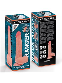 Rockarmy Ranger - Dildo Ultra Realistico in Silicone Liquido 22 Cm