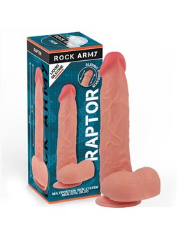 Rockarmy Raptor - Dildo Ultra Realistico in Silicone Liquido 24 Cm