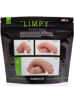 Mr. Limpy Fleshlight - Dildo con Testicoli in Silicone Taglia Piccola