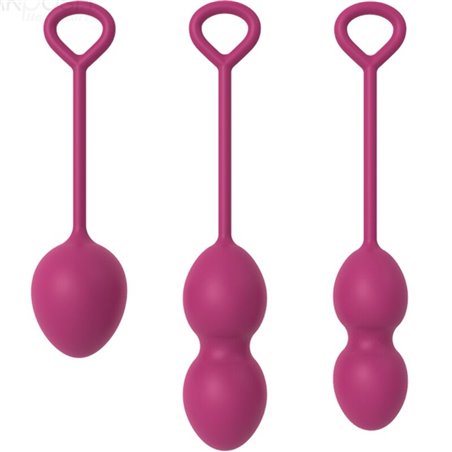 Armony Anabiosis - Vaginal Kegel Balls 3 Levels Bordeaux