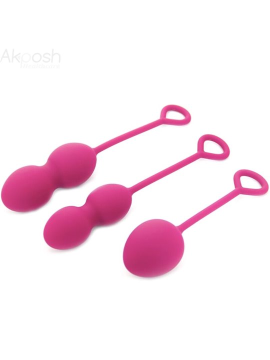Armony Anabiosis - Vaginal Kegel Balls 3 Levels Bordeaux