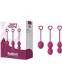 Armony Anabiosis - Vaginal Kegel Balls 3 Levels Bordeaux