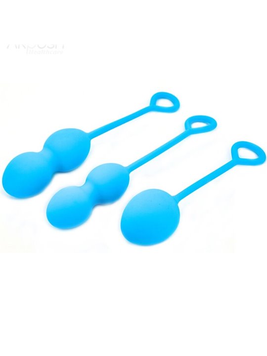 Armony Anabiosis - Sfere Vaginali Palline di Kegel 3 Livelli Blu