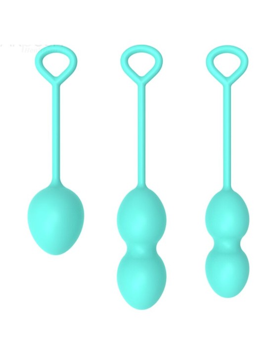 Armony Anabiosis - Vaginal Kegel Balls 3 Levels Green