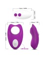 Armony Butterfly - Vibratore Panty Viola con Telecomando e Mutandina