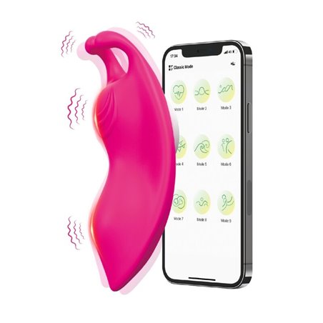 Armony Honeybee - Vibratore Panty Fucsia con Mutandina e App Gratuita