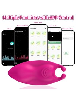 Armony Honeybee - Fuchsia Panty Vibrator with Panty and Free App