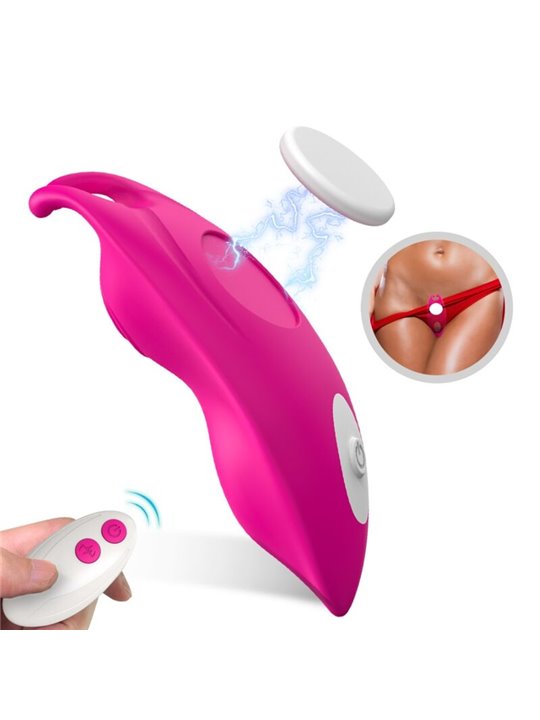 Armony Honeybee - Vibratore Panty Fucsia con Telecomando e Mutandina