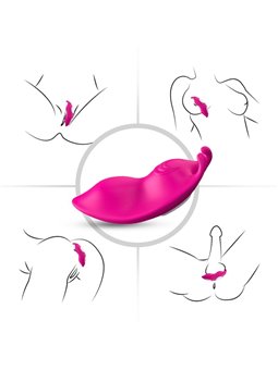 Armony Honeybee - Vibratore Panty Fucsia con Telecomando e Mutandina