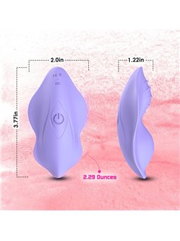 Armony Whisper - Purple Panty Vibrator with Remote Control and Pantie